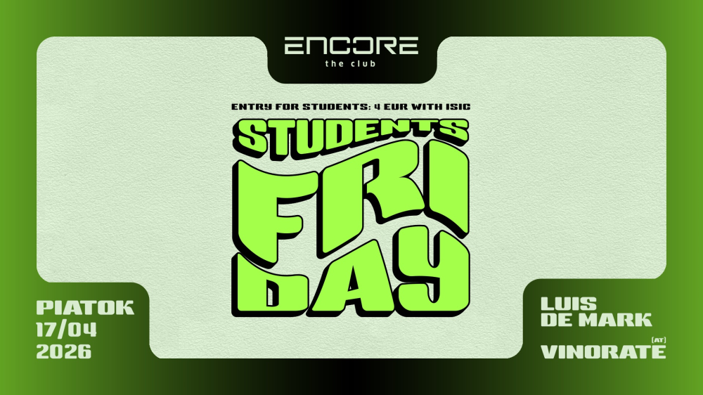 <b>STUDENTS FRIDAY</b><small> 17.4.2026</small>