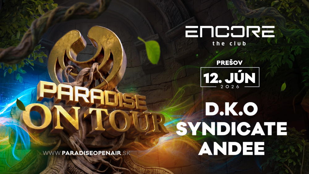 <b>PARADISE ON TOUR</b><small> 12.6.2026</small>